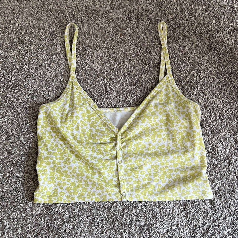PacSun floral tank top